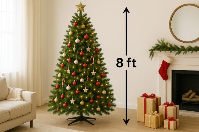8ft Christmas Tree Buying Guide: Styles, Prices, and Expert Tips
