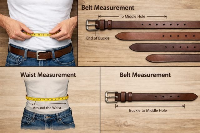 Belt Size Chart Explained: Accurate Waist and Belt Measurements