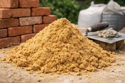 Builders Sand for Bricklaying, Plastering, and Mortar Work