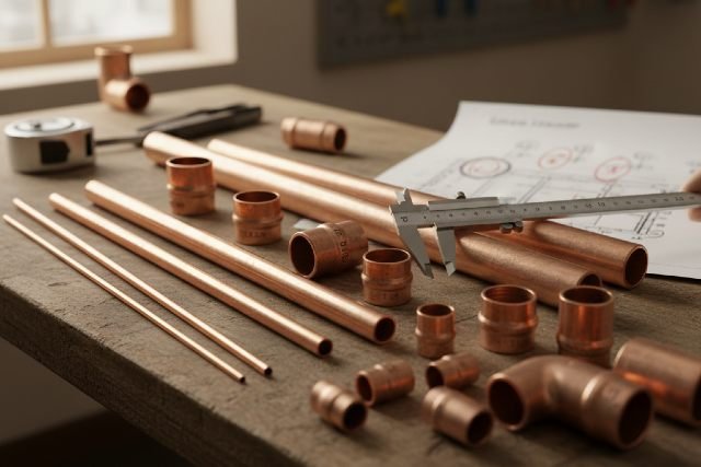 copper pipe sizes