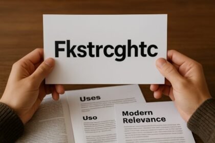 Understanding fkstrcghtc: Meaning, Uses, and Modern Relevance