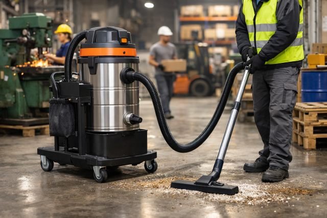 How an Industrial Vacuum Cleaner Improves Workplace Safety and Efficiency
