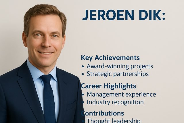 Jeroen Dik: Key Achievements, Career Highlights, and Contributions