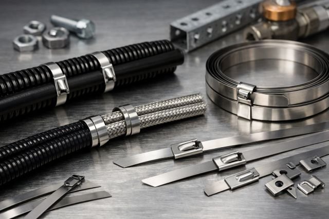 metal cable ties