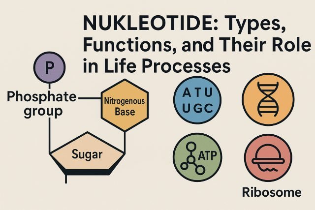Nukleotidy: Types, Functions, and Their Role in Life Processes