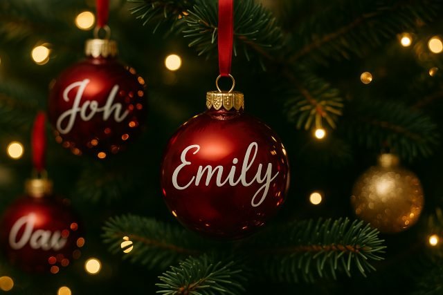 Why Personalised Christmas Baubles Are the Must-Have Trend This Holiday Season