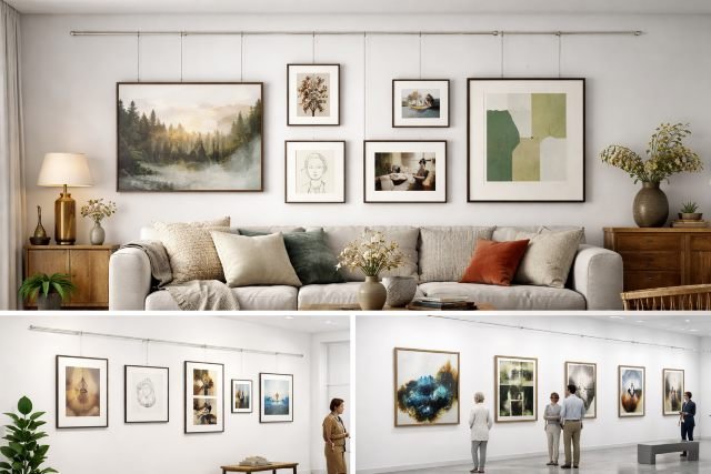Picture Rail Uses: Smart Display Solutions for Homes and Galleries