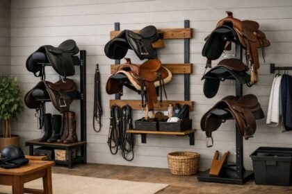 saddle rack