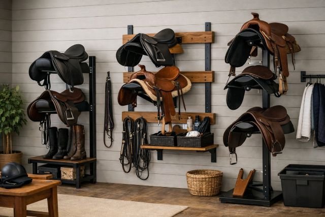 saddle rack