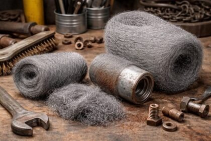Wire Wool for Rust Removal, Cleaning, and Finishing