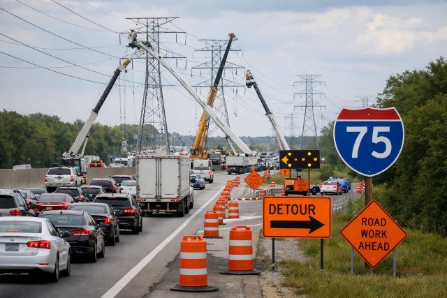 I-75 Power Line Shutdown: Traffic Impact, Detours, and Safety Tips
