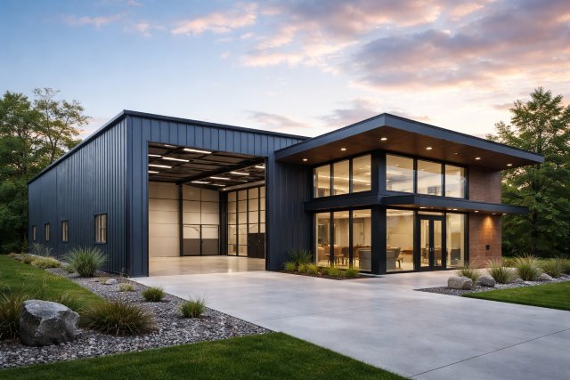 Steel Buildings: Top Design Ideas for Modern, Clean Builds