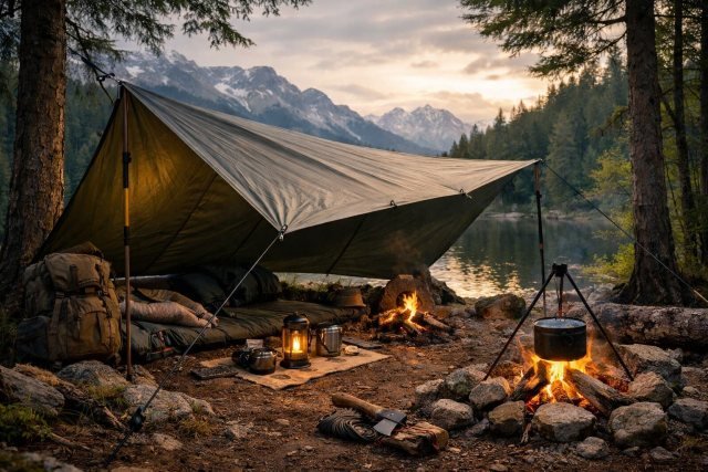 Tarnplanen: The Ultimate Guide for Outdoor, Camping & Survival