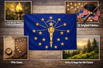 indiana state flag