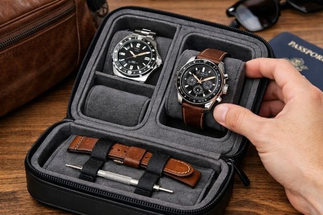 watch travel case
