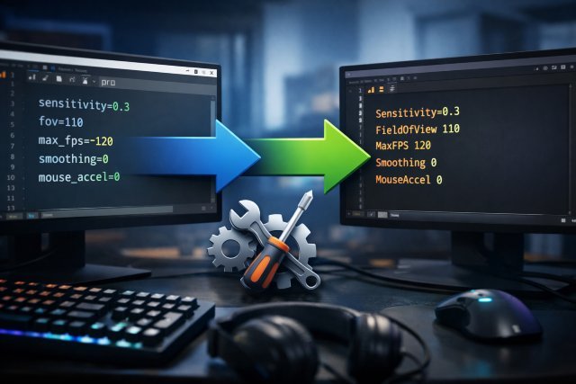 120fpsconfigfile.pro Code Converter Tool: Convert Any FPS Config Code in Seconds