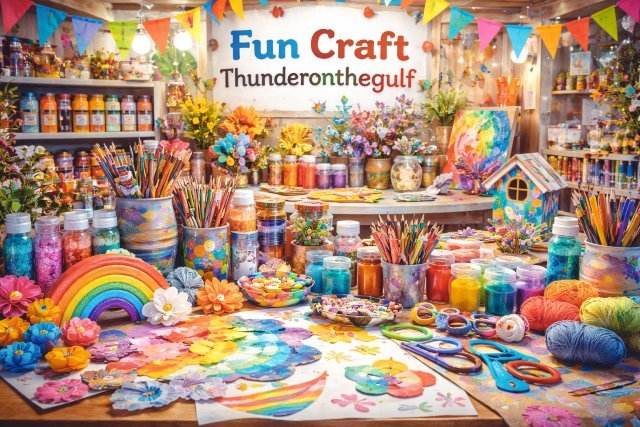 Fun Craft Thunderonthegulf: A Creative Journey of Ideas, Color, and Craft Trends