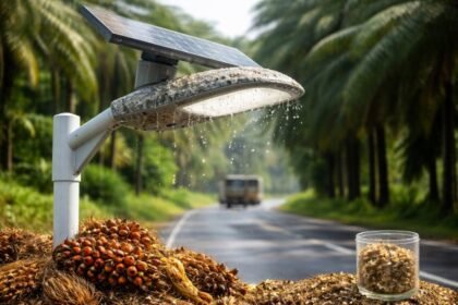 Self Cleaning Streetlight Oil Palm Waste: The Breakthrough Turning Trash Into Safer Roads