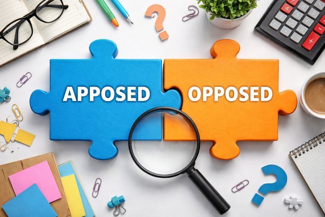Apposed vs Opposed: Which One Is The Correct One?