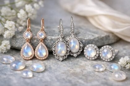 Moonstone Gemstone Earrings: Beautiful Designs for Every Occasion