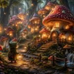 Resident of a Hidden Mushroom Village: A Tale of Wonder and Hidden Magic