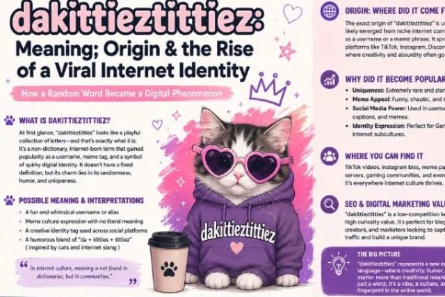 Dakittieztittiez: Origin, Meaning, and the Rise of a Viral Internet Identity