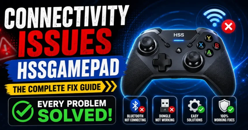Connectivity Issues HSSGamepad: The Complete Fix Guide